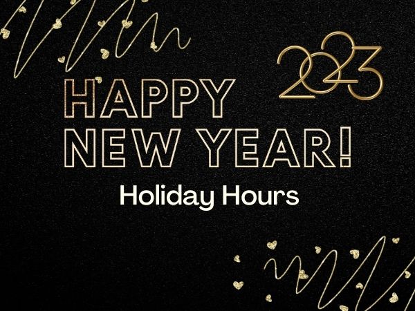 New Year’s Holiday Hours