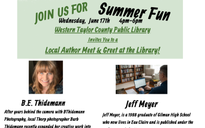 Summer Fun…Author Event
