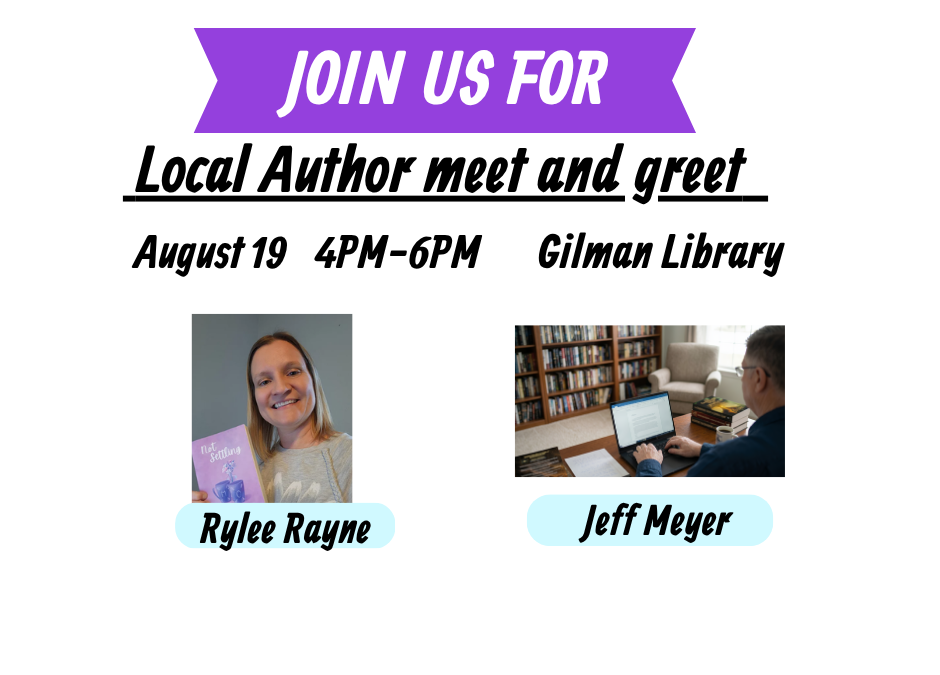 Local author event